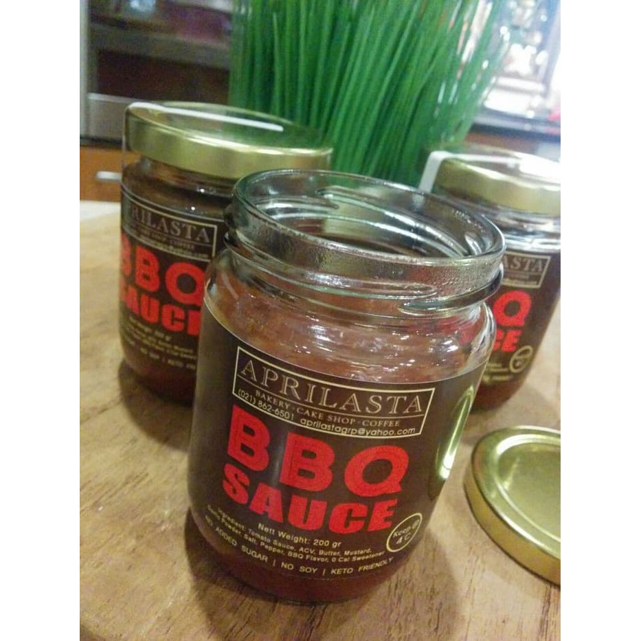 

Aprilasta Bbq Sauce Saus Bbq Keto Friendly