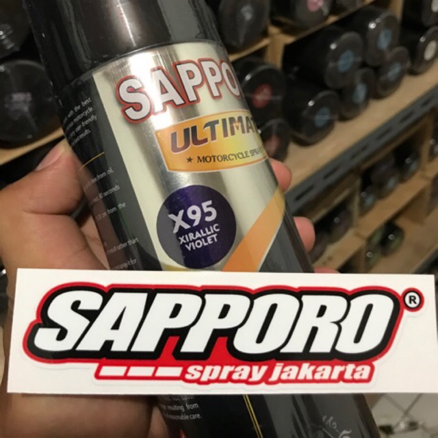 SAPPORO ULTIMATE XIRALLIC VIOLET X95 400ML