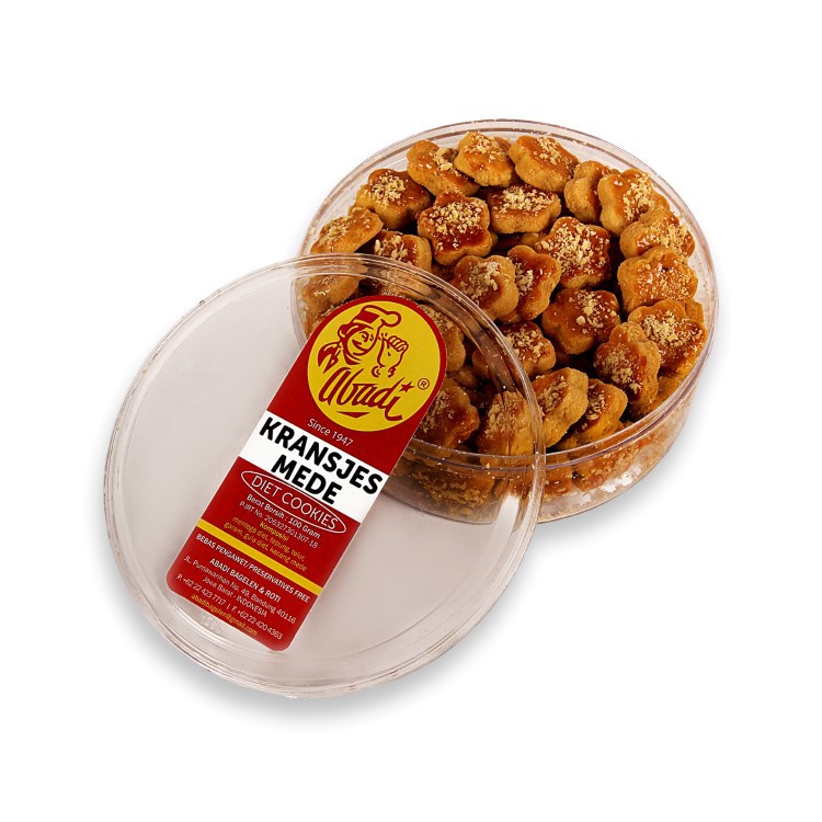 

ABADI BAGELEN Kransjes Mede DIET COOKIES BANDUNG SALE PROMO BEST SELLER HITS ORIGINAL ENAK GIFT PARC