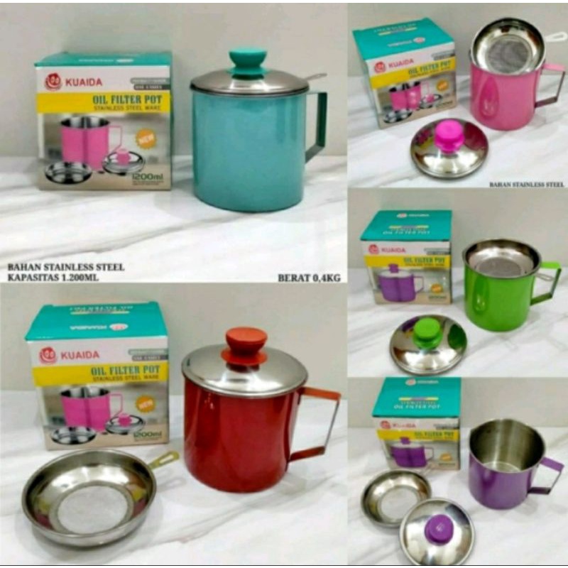 Oil Pot Warna Warni/ Oil pot