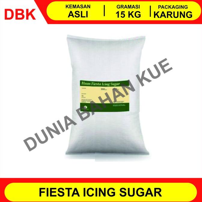 

\"\"\"\] FIESTA ICING SUGAR KARUNG 15 KG / GULA ICING / GULA DONAT /GULA DINGIN