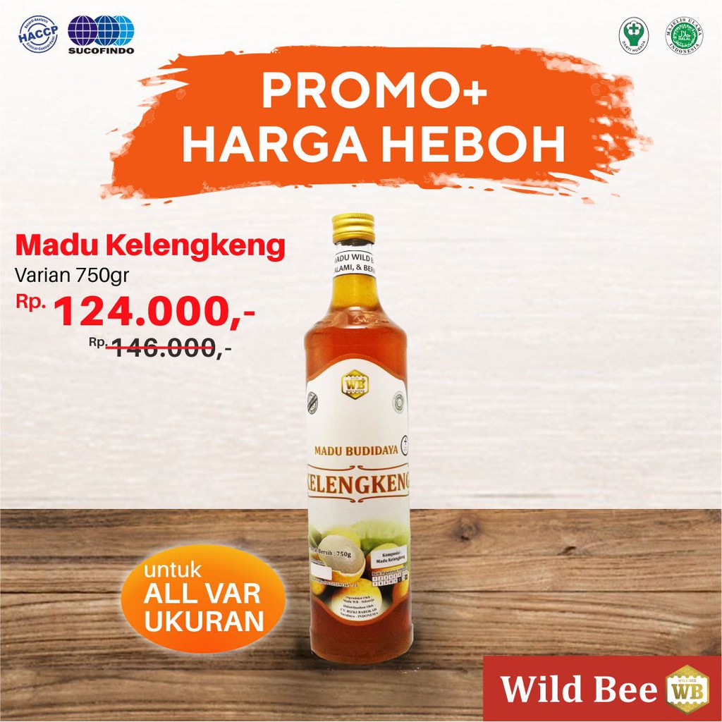 

Madu Kelengkeng / Lebah Apis Melifera - Garansi Murni -Wild Bee