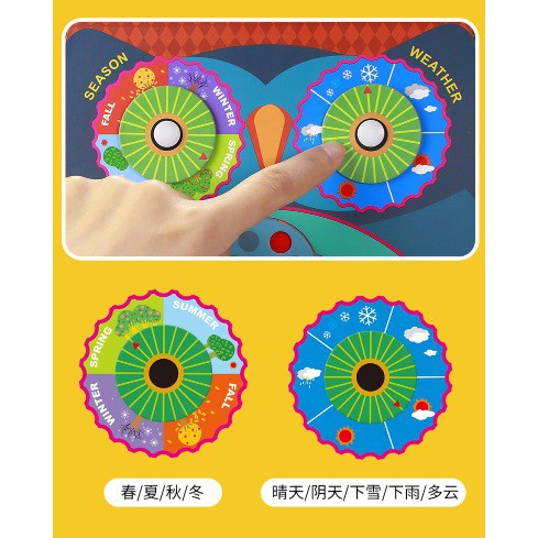 [BIG SALE] Magnetic Puzzle - Time Management / time manager | mainan edukasi anak UCMD Suitcase