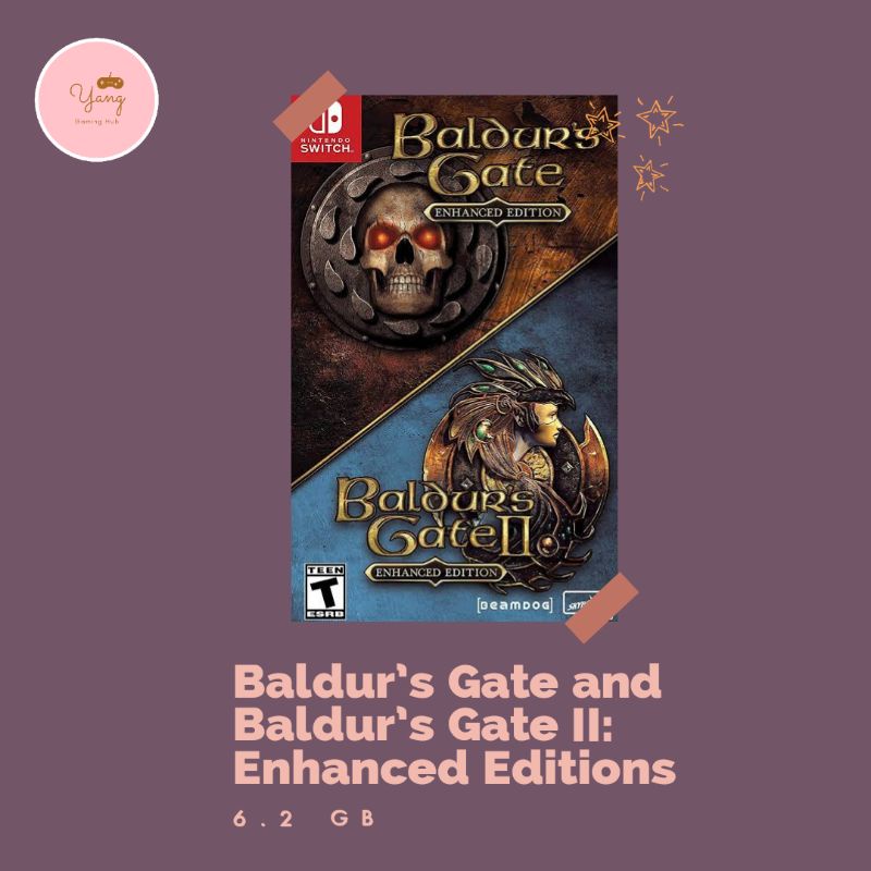 Baldur's Gate and Baldur's Gate II: Enhanced Editions Nintendo Switch Edition