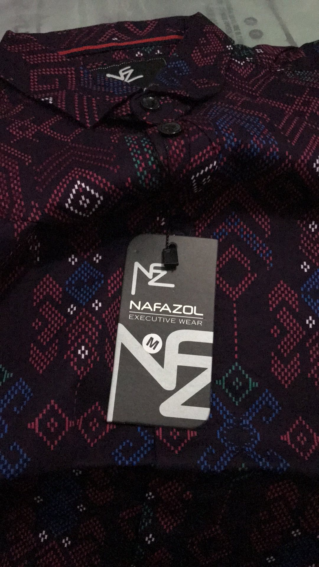 Kemeja Batik Pria Lengan Panjang Ungu Long Batik Purple Songket Murah Distro 6803