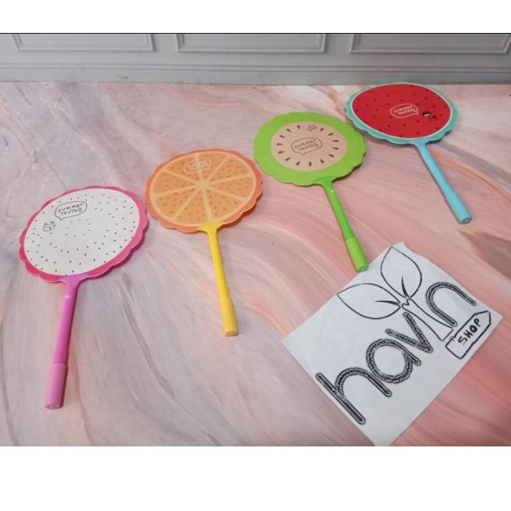 

TERBARU PEN GEL bentuk KIPAS MINI/GEL PEN sale