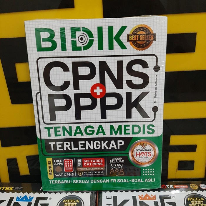

TURUN HARGA BUKU BIDIK CPNS + PPPK TENAGA MEDIS TERLENGKAP 2021 KPL210
