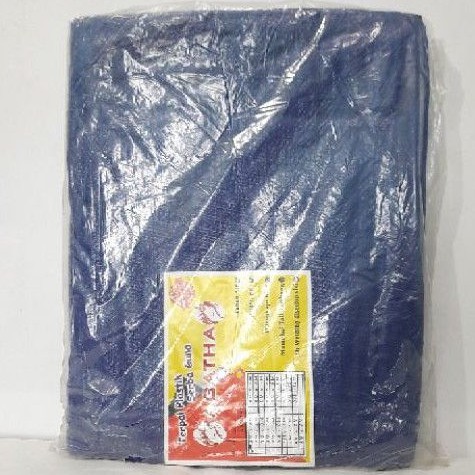 Terpal Plastik Ukuran 2meter x 3meter Blue (C3158)