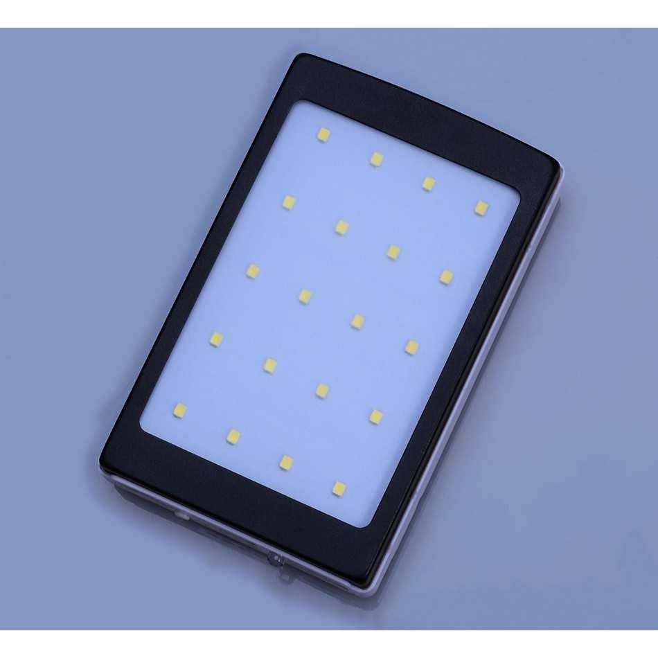 Power Bank DIY Tenaga Solar dengan Lampu LED Murah Powerbank Tenaga Surya PB Carger HP Casan 2 Port