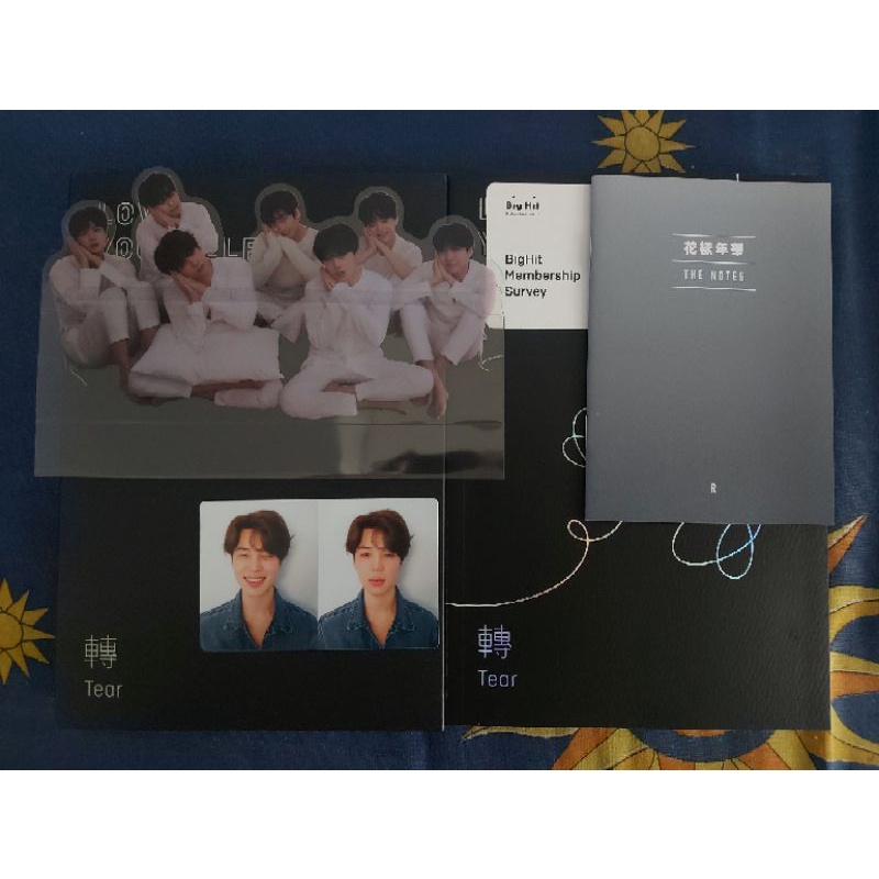 (BOOKED) UNSEALED ALBUM BTS TEAR R PC JIMIN