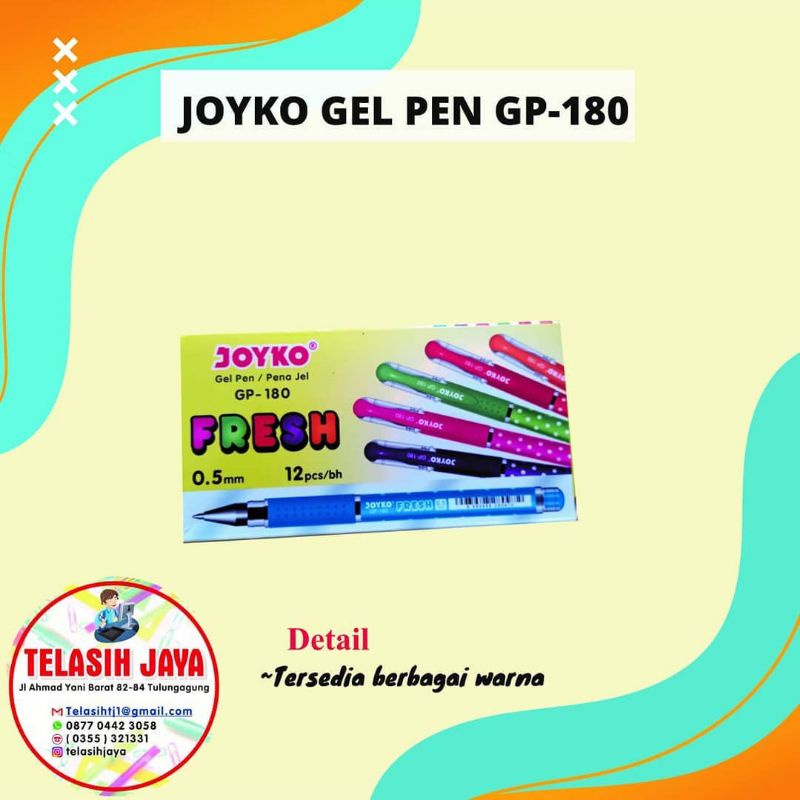 

Joyko Gel Pen GP -180