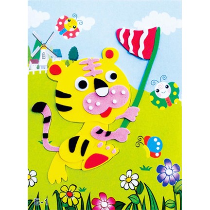 

Sticker 3D EVA Prakarya Tempel Anak Ukuran Kecil EK011