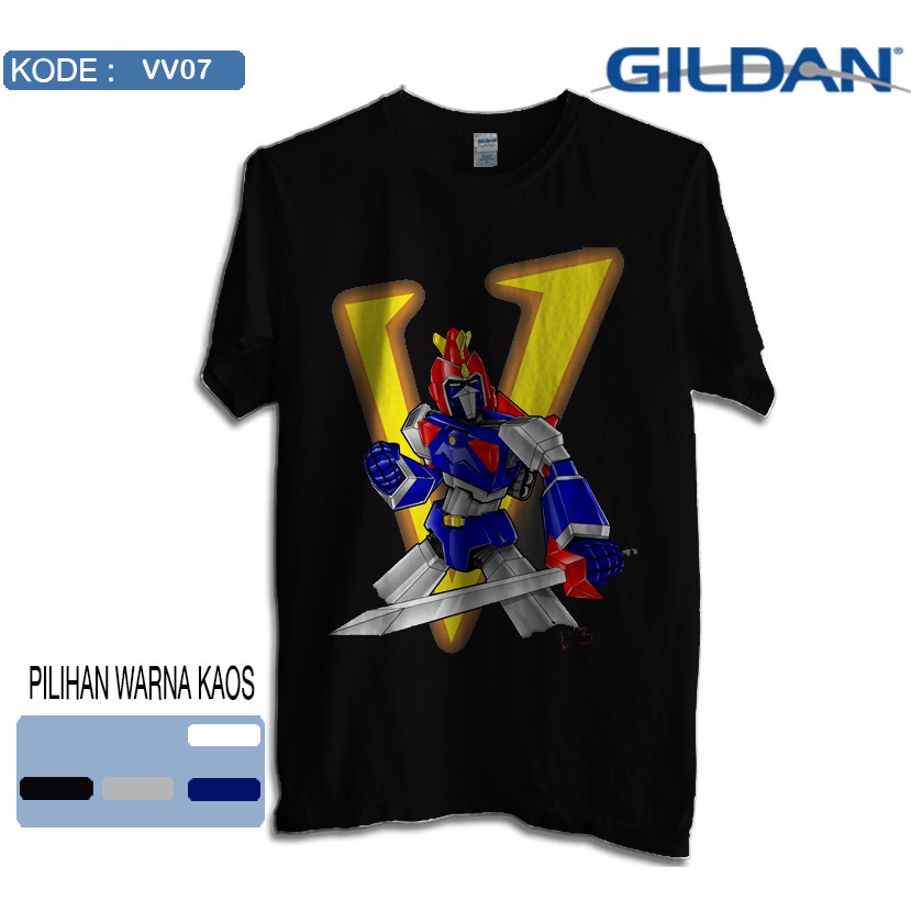 Kaos the voltes v anime original gildan softstyle vv07