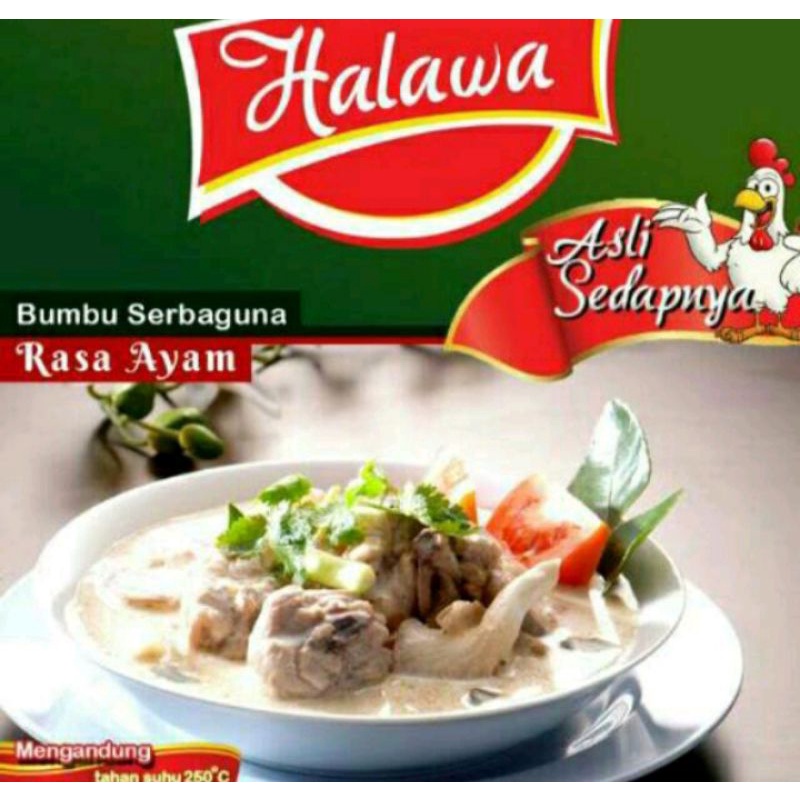 

Halawa penyedap rasa organik( non msg).