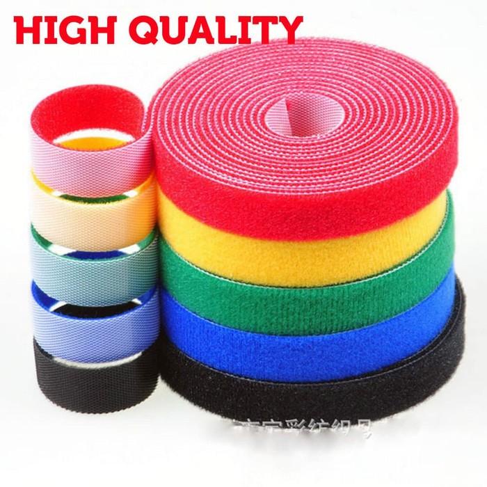 

Holder | Velcro Pengikat Kabel ( 1,5Cm X 25M ) Fo/Fiber Optik High Quality