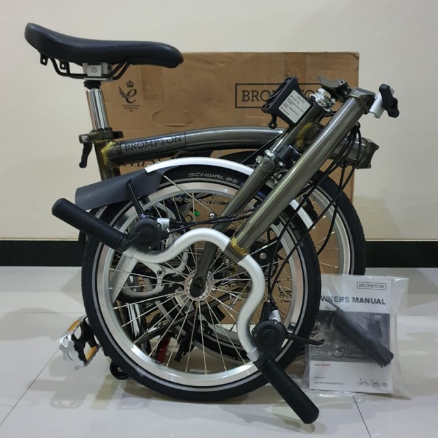 brompton m6l raw lacquer