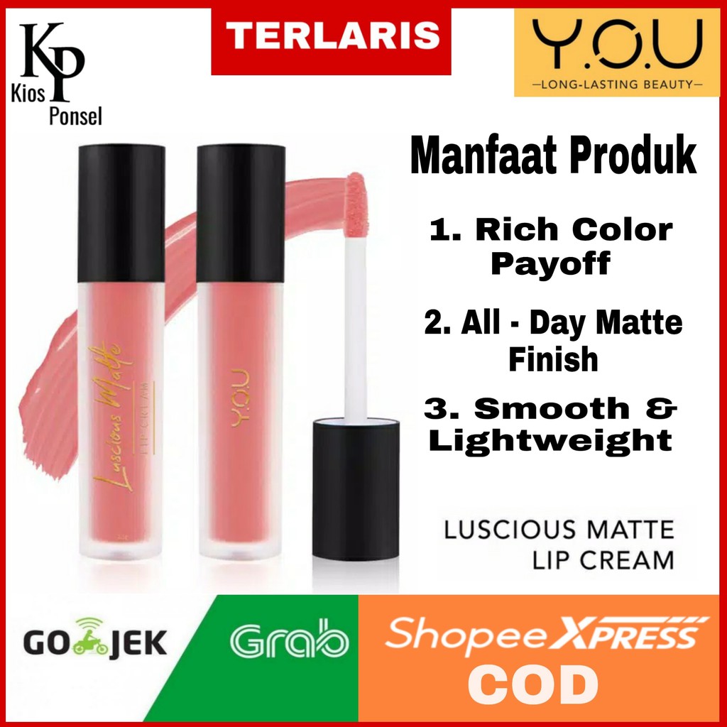 Kosmetik You Basic Collection Luscious Matte Lip Cream  
