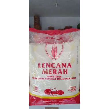 

tepung terigu lencana merah 1kg