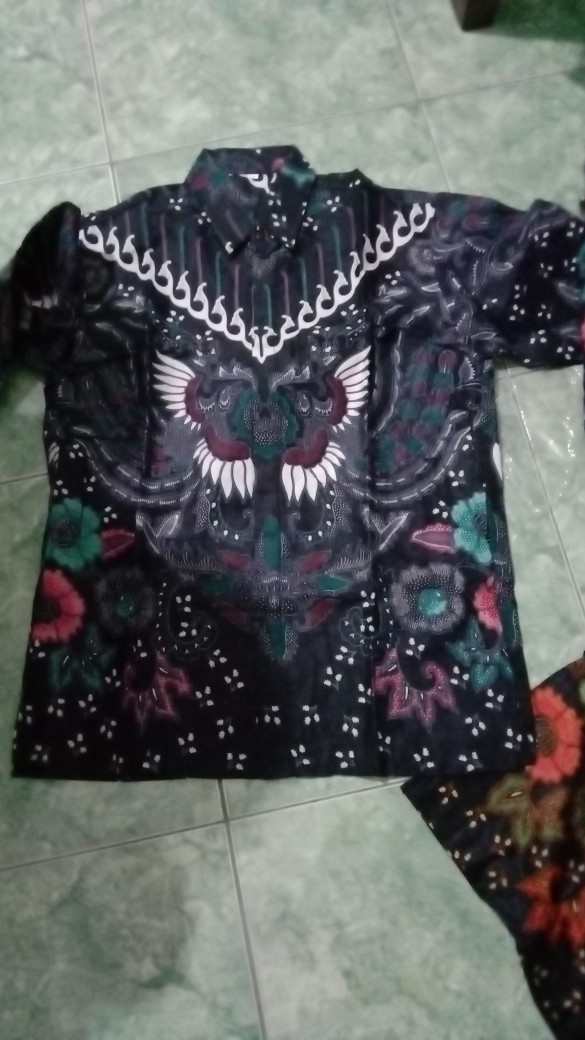 Size M L Xl Xxl Xxxl Bswart Batik Hrb026 Kenongo Hem Pendek Padi Pekalongan M