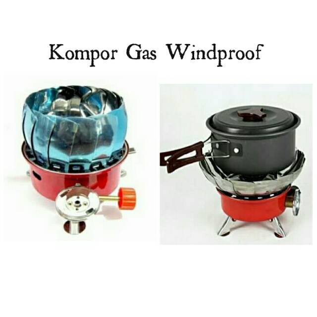 (BINTARAOUTDOOR) KOMPOR CAMPING MURAH - KOMPOR CAMPING WINDPROOF - KOMPOR CAMPING ANTI ANGIN