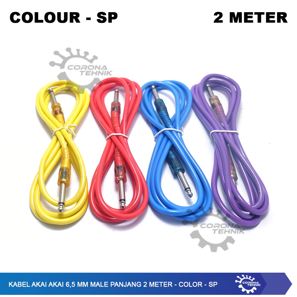 SP - Kabel Akai Akai 6,5 mm Male Panjang 2 Meter - Color