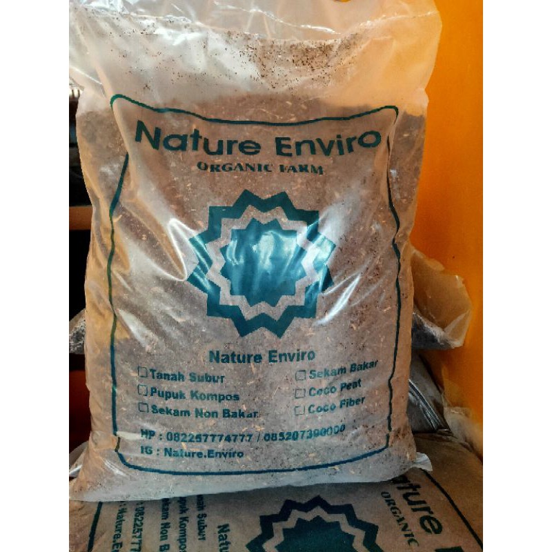 Pupuk Kompos Organik Daun Nature Enviro