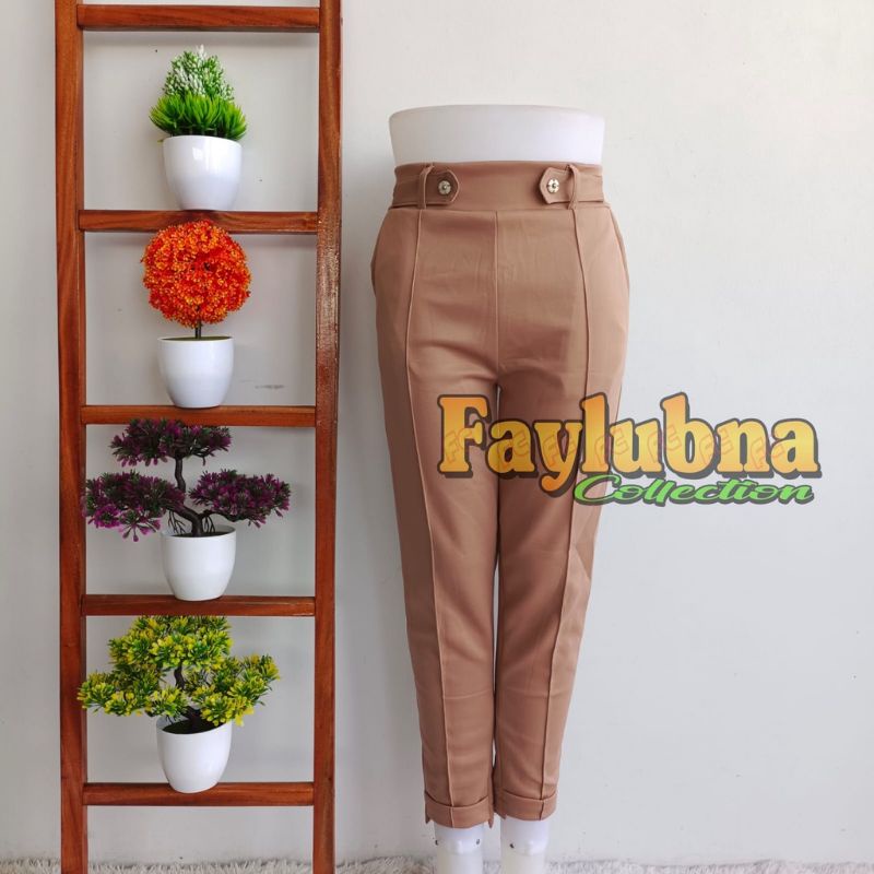 CELANA ANAK TANGGUNG LUNA SCUBA GESPER 14-17 TAHUN/BAGY PANT GESPER/FASHION WANITA TERBARU