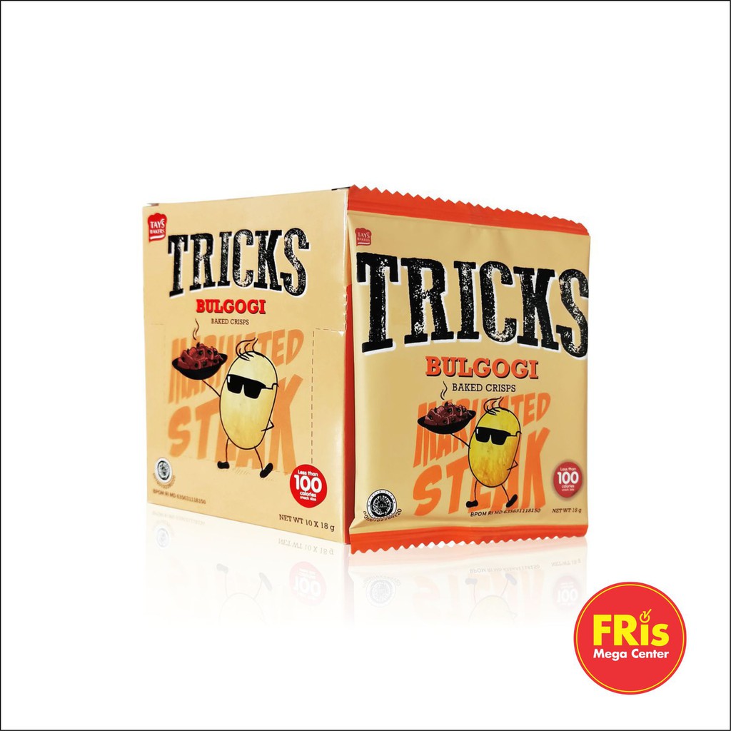 Jual TRICKS Baked Crisps Bulgogi / TRICKS Biskuit Kentang Rasa Bulgogi ...