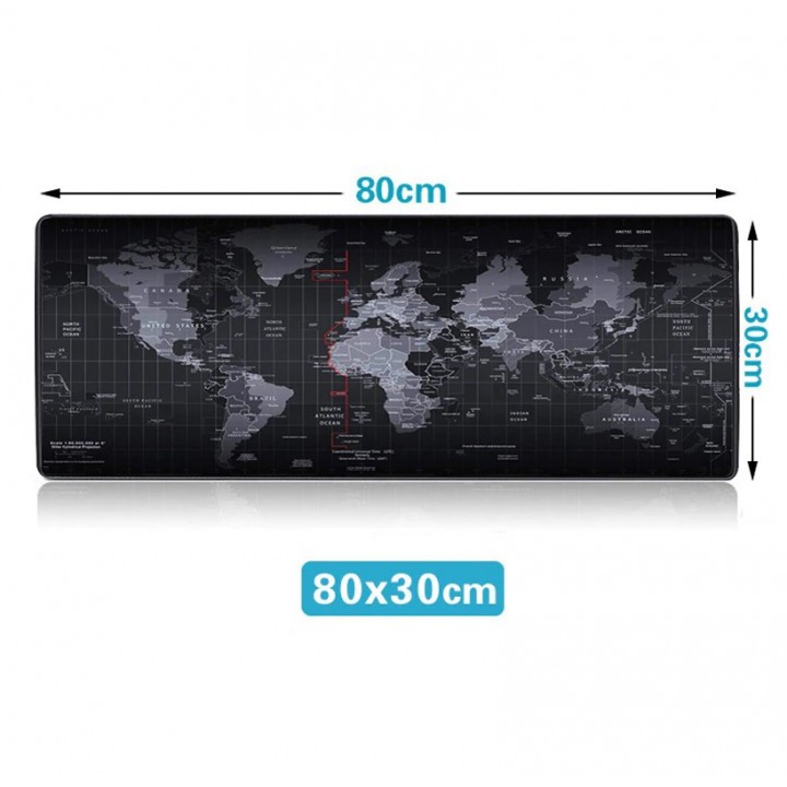 Anti Slip Extra Large Gaming Mouse Pad Old World Map