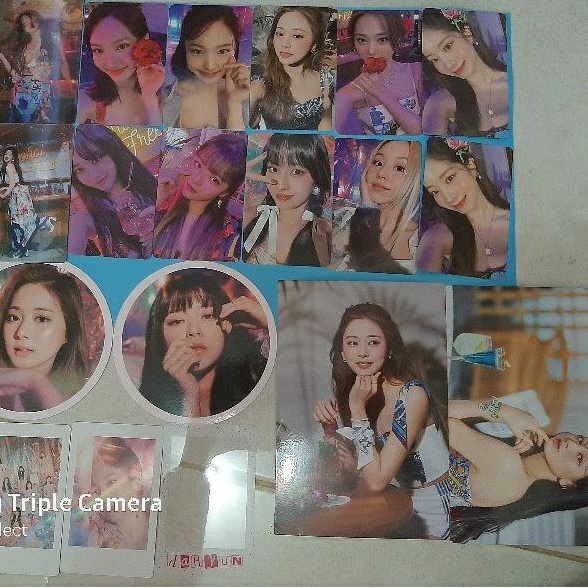 (Ready) Photocard Lenti Tasting Card Benefit Withdrama Twice Taste of ❤ Nay Jeong Momo Sana Jihyo Mi