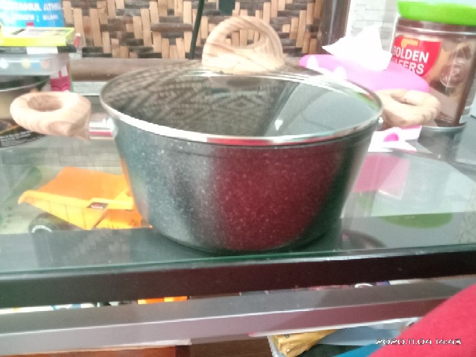 Panci Sauce Pot D24cm Non Stick Marble Yoshikawa