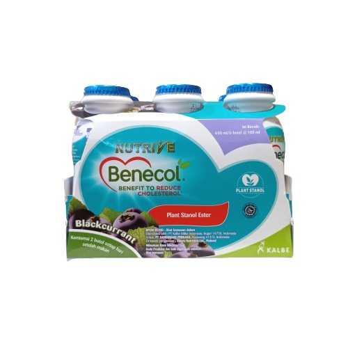 

Nutrive Benecol Blackcurrant 6x100ml