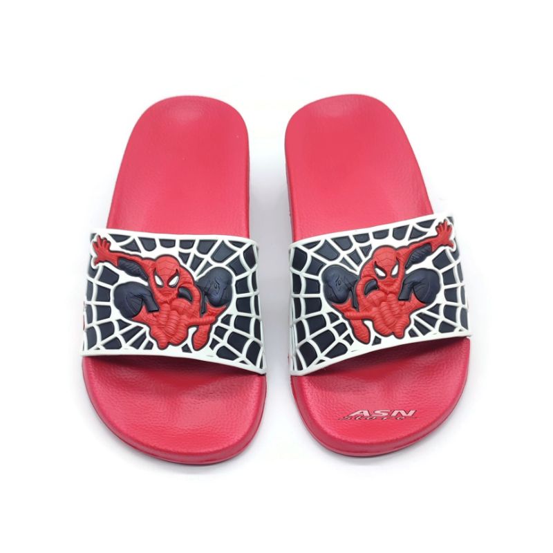 Sandal Anak Laki-Laki Karakter Spiderman Porto Sandal Anak Karet