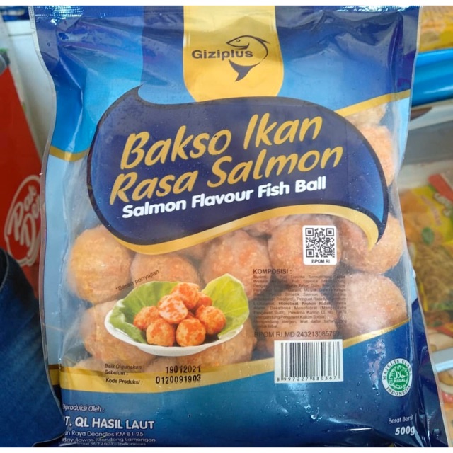 

Bakso salmon 500gram gizi plus