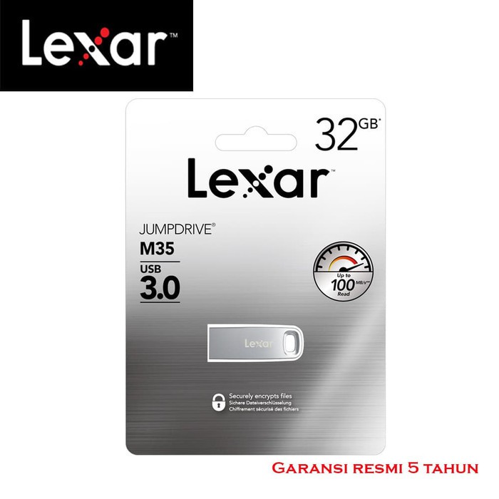 Lexar Flashdisk 32GB USB 3.0 JumpDrive M35