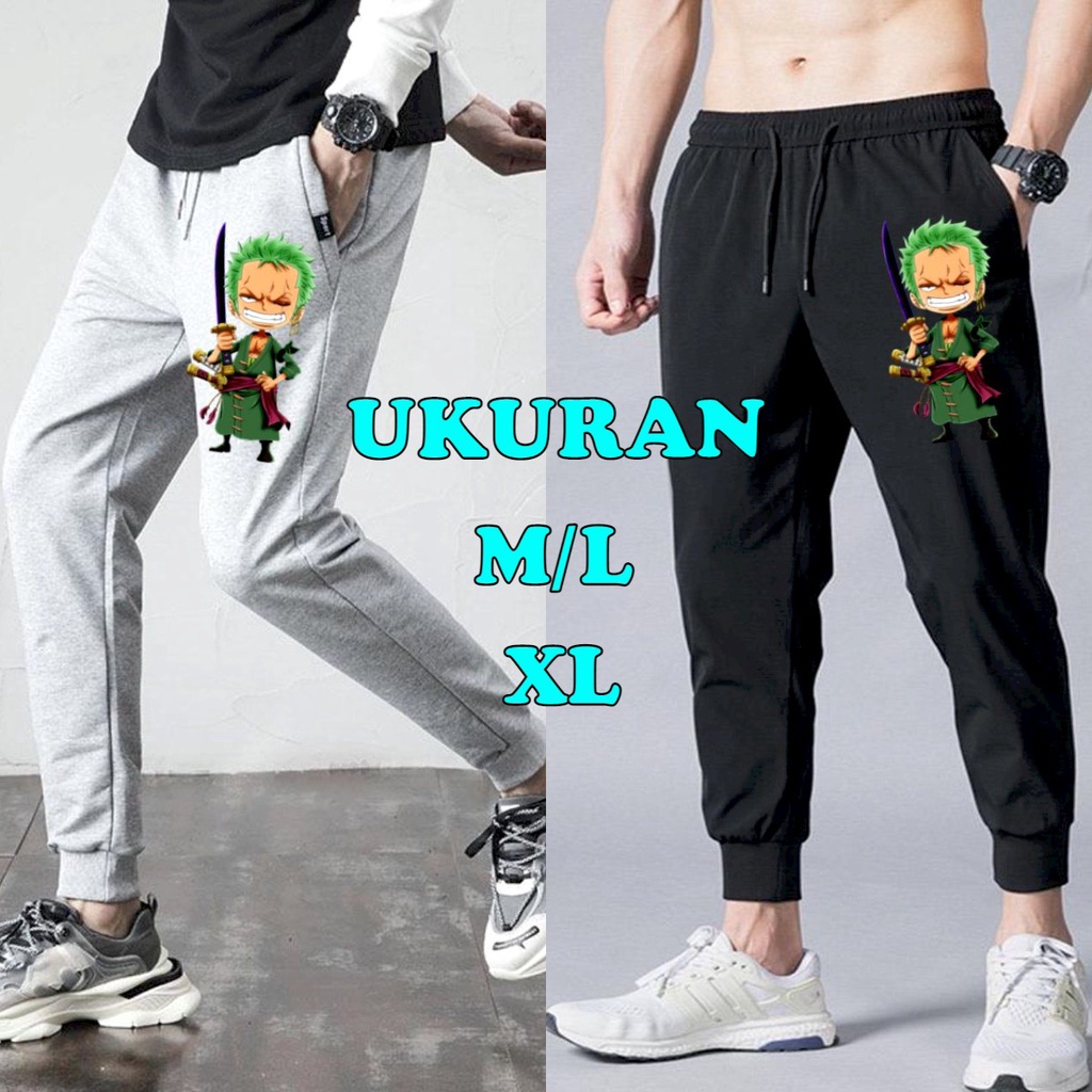 Asgard777 - JOGGER ZORRO ONE PIECE / terlaris / jogger santai / JOGER MURAH / celana olahraga / celana panjang / celana pria