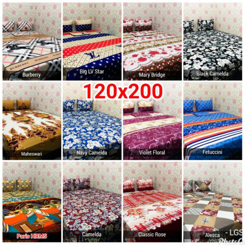 grosir sprei homemade ukur 120