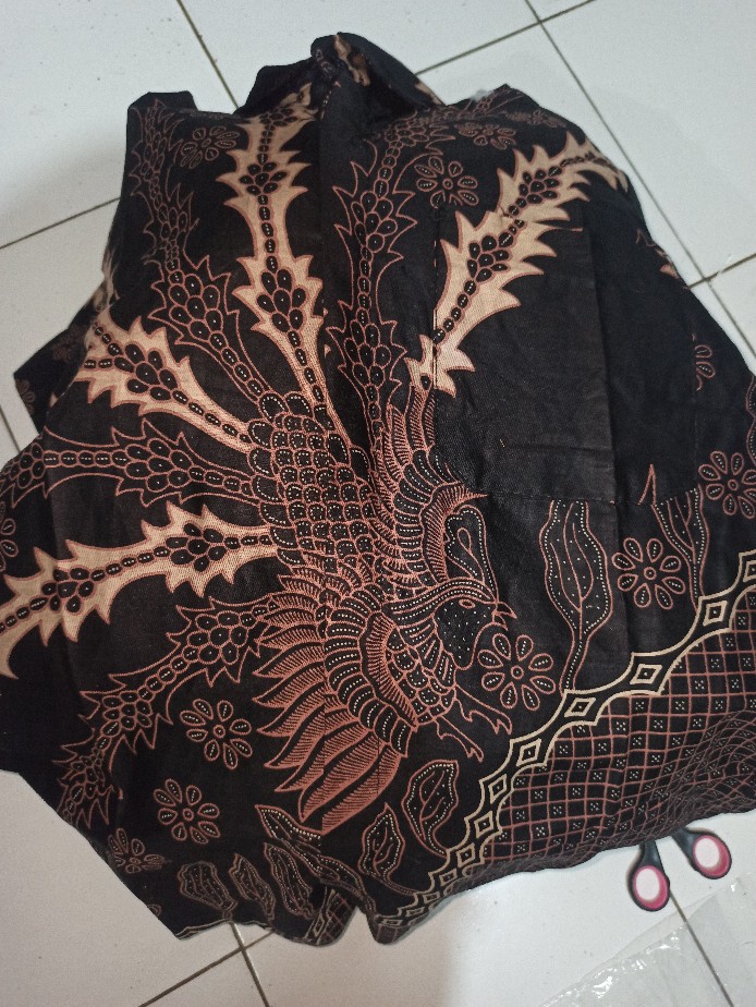 New Arrival Distro Batik Pria Bordir Sogan Hrb026 Batikaf Notoarto Batik Ipnu-ippnu Hem Pria Bel