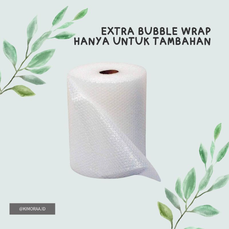 

Extra Bubble Warp Hanya Untuk Tambahan Packing Paket