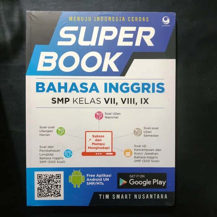 Buku Soal Smp Super Book Bahasa Inggris Smp Kelas Vii Viii Ix Shopee Indonesia