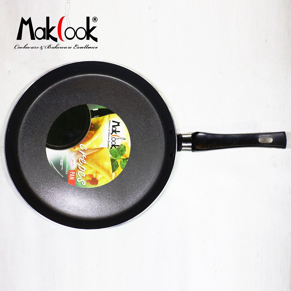 Makcook Wajan Crepes Pan 20 cm Anti Lengket - Warna