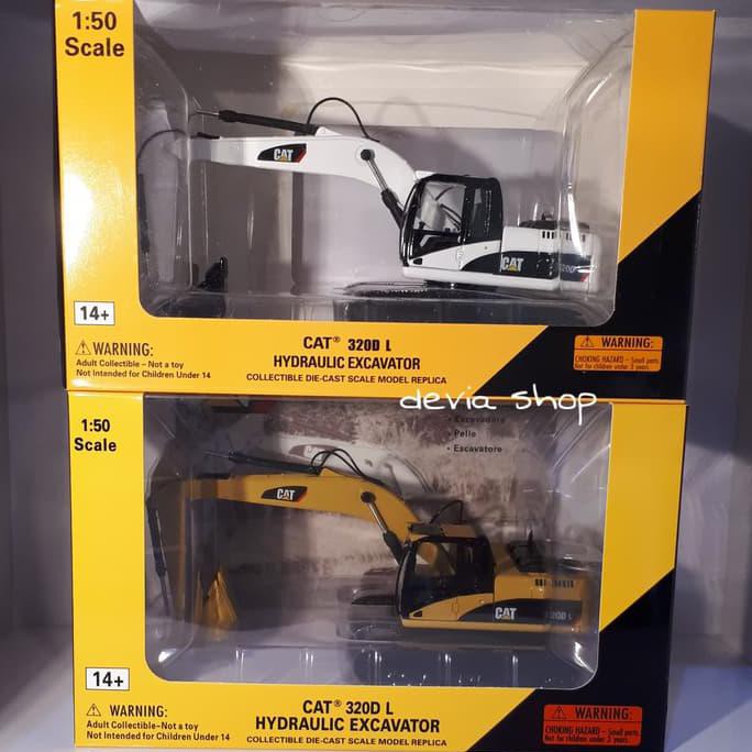Miniatur Excavator Diecast Alat Berat Cat 320D L - Termurah 