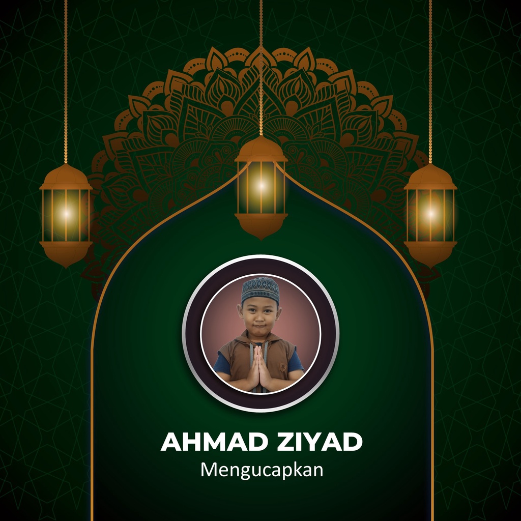 Video Ucapan Puasa dan Lebaran Idul Fitri 2022 1443H Tipe L-3