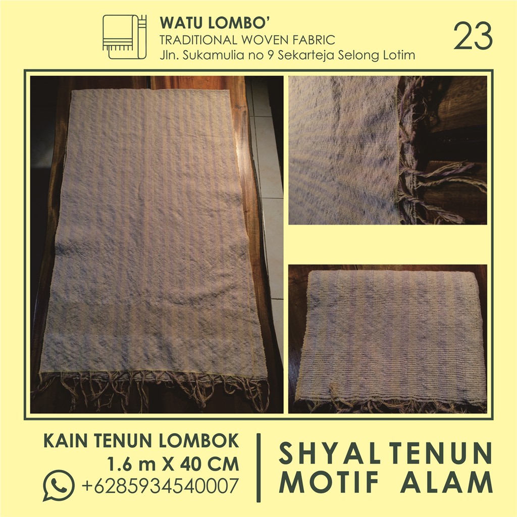 

Shyal Tenun Lombok