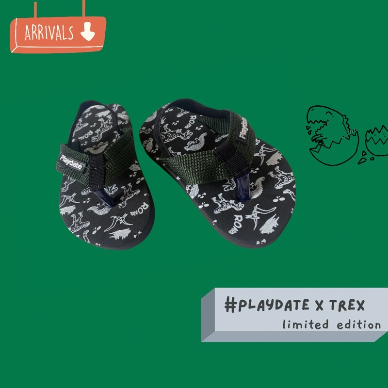 Sepatu Sandal Anak Laki Laki 1  2 Tahun Cowok Perempuan Belajar Berjalan Antislip / Sandal Bayi Sepatu Sendal Anak Bayi Laki Laki Antislip Dinosaurus Trex 1-2 Tahun