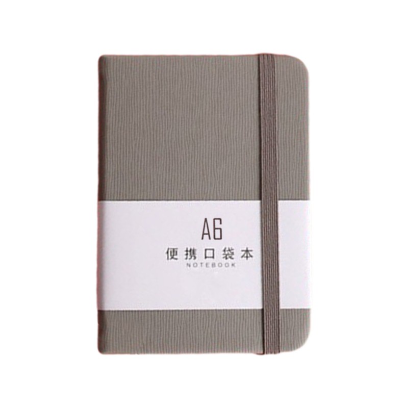 

Terlaris ✨ - Sel Buku Notebook / Catatan / Agenda / Diary Mini Portable Cover Kulit Pu Ukuran A7 / A63.1.23