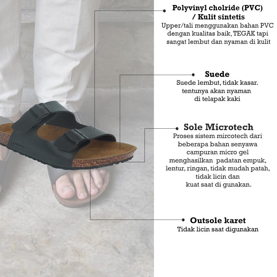 Sandal Pria Merka - Zuma Zale Zura –BUG.678124