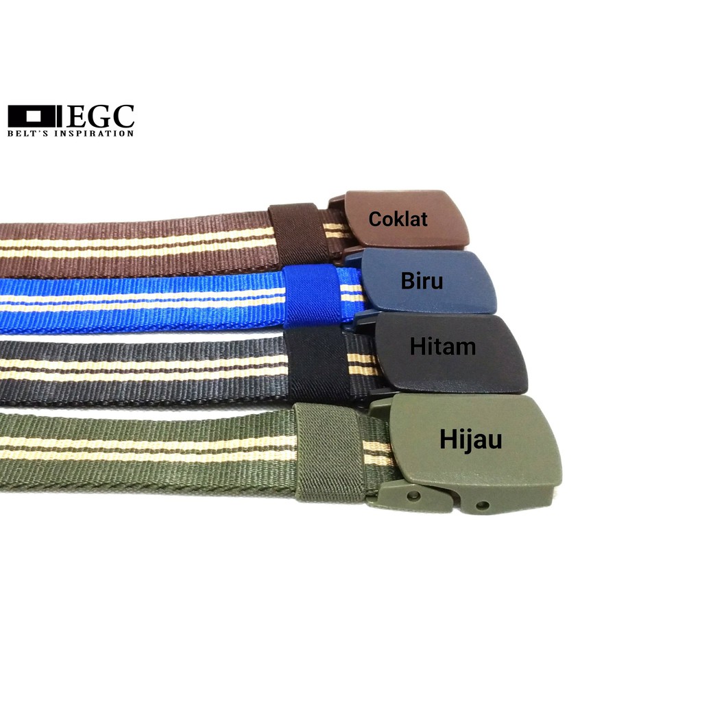 Ikat Pinggang Pria Katun Gesper Sabuk Pria Cowo Impor Army Tactical Series Katun Cowok Belt - KT-B