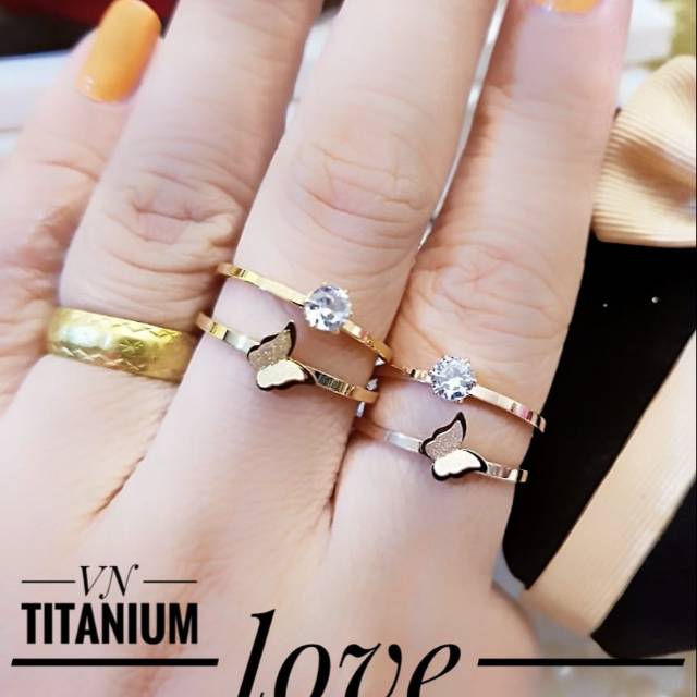 Titanium cincin 0329k