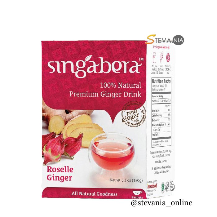 

Singabera Roselle Ginger Drink 12Sachet